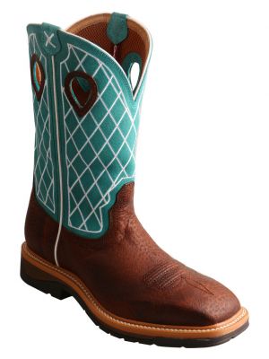 Twisted X Men's Lite Cowboy Work Boots 2000222064