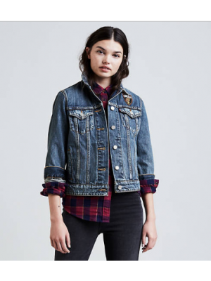 Levi's Women's NBA Denim Trucker Jacket 285400054