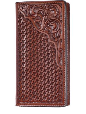 3D Tan Western Rodeo Wallet 3D-AW11