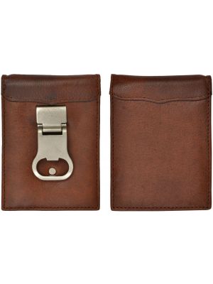3D Brown Basic Money Clip 3D-W831
