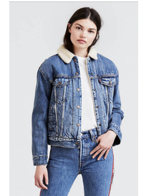 Levi's Women's Ex-Boyfriend Sherpa Trucker Jacket 361370005