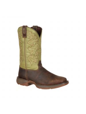 Durango Rebel Coffee & Cactus Pull-On Western DB5416