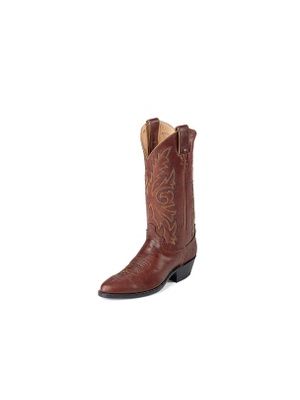 JUSTIN MEN'S CHESTNUT WESTERN BOOTS 1560