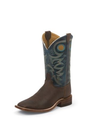 JUSTIN MEN'S ROUGH RIDER COPPER BENT RAIL® BOOTS BR738