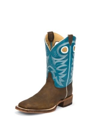 JUSTIN MEN'S COPPER ROUGH RIDER BENT RAIL® BOOTS BR742