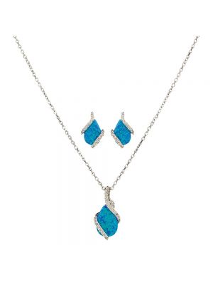 Montana Silversmiths River Lights Twin Paths Jewelry Set JS2725