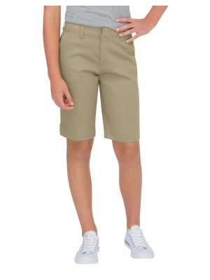 Dickies Girls' Classic Fit Bermuda Stretch Twill Short KR5514