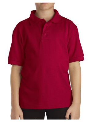 Dickies Kids' Short Sleeve Pique Polo, 8-20 KS4552
