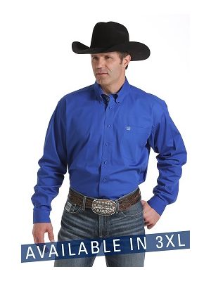 Cinch 3XL SOLID - BUTTON DOWN MTW104372X