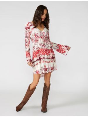 Stetson Victoria Bouquet Bell Sleeve Dress 11-057-0590-0723