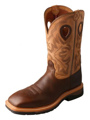 Twisted X Men's Lite Cowboy Work Boots 0502D7