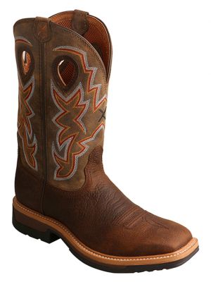 Twisted X Men's Lite Cowboy Work Boots 2000228536