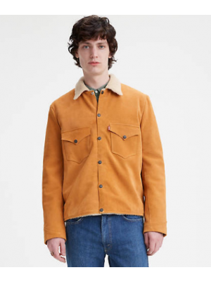 Levi's Men's Suede Sherpa Trucker Jacket 748830000