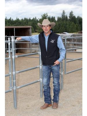 SPIN-EM Men's Black Vest MBV SNV0020