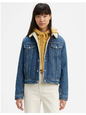 LEVI'S WOMEN'S Original Sherpa Trucker Jacket 361360037