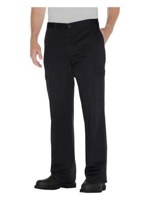 Dickies Loose Fit Straight Leg Cargo Pant 23214 Rinsed Black (RBK)