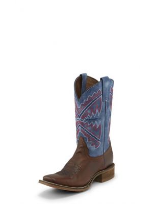 NOCONA BOOTS  WOMEN'S  NAIDA BLUE NL5417 
