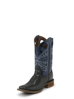 NOCONA BOOTS  WOMEN'S  NAIDA METALLIC BLUE NL5418 