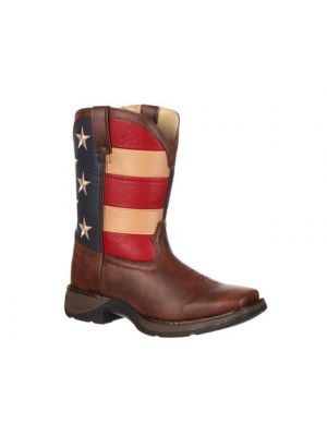 Durango Lil' Durango Kid's Patriotic Western Flag Boot BT245