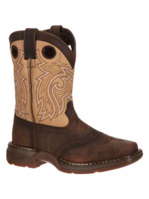 Durango Lil' Durango Big Kid Saddle Western Boot DBT0118