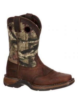Durango Lil' Durango Big Kid Camo Saddle Western Boot DBT0121