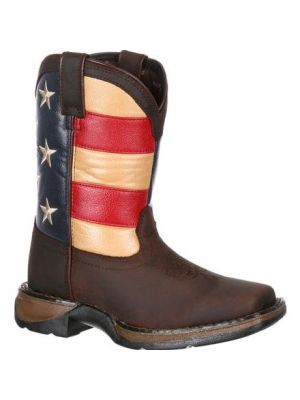 Durango Lil' Rebel by Durango Little Kids' Flag Western Boot DBT0159