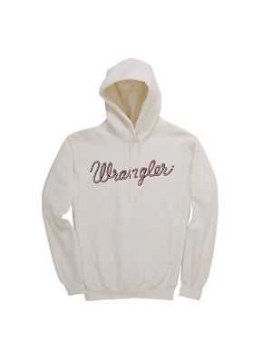 WRANGLER® LONG SLEEVE ROPE LOGO PULLOVER HOODIE LWK438T