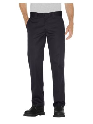 Dickies Slim Fit Straight Leg Work Pant WP873 Black (BK)